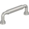 Amerock Coble 8-13/16 inch (224mm) Center-to-Center Matte Black Cabinet Pull, BP37666MB(Satin Nickel)