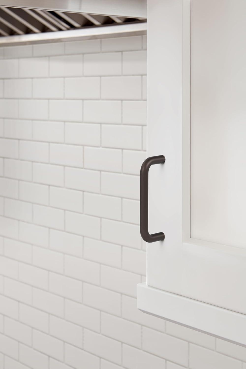image:imageAmerock Cabinet Pull Brushed Chrome 4 inch 102 mm Center to Center Everyday Heritage 1 Pack Drawer Pull Drawer Handle Cabinet HardwareOil Rubbed Bronze