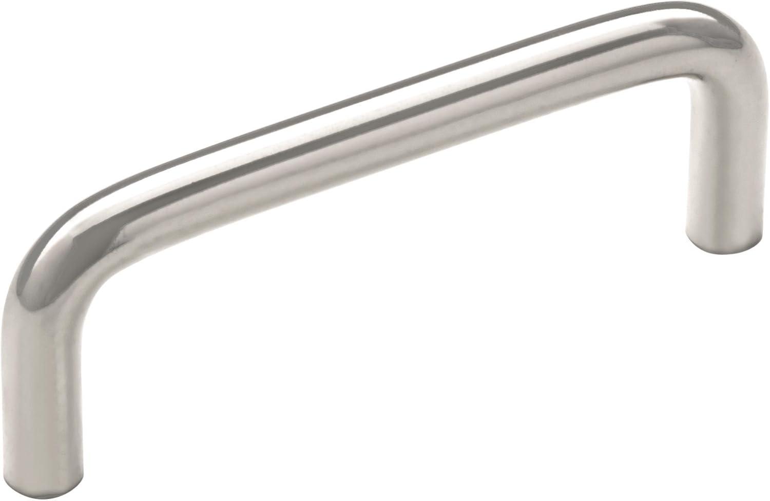 image:imageAmerock Cabinet Pull Brushed Chrome 4 inch 102 mm Center to Center Everyday Heritage 1 Pack Drawer Pull Drawer Handle Cabinet HardwarePolished Chrome