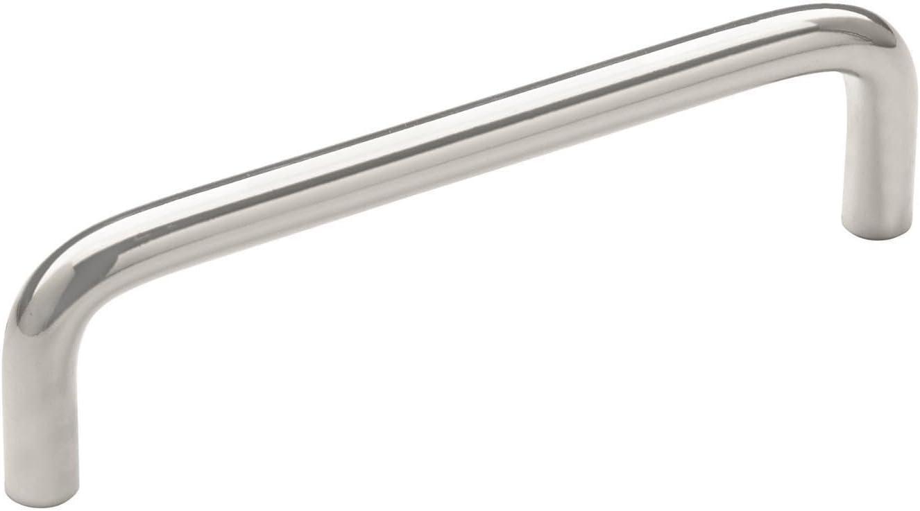 image:imageAmerock Cabinet Pull Brushed Chrome 4 inch 102 mm Center to Center Everyday Heritage 1 Pack Drawer Pull Drawer Handle Cabinet HardwarePolished Chrome