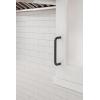 Amerock | Cabinet Pull | Brushed Chrome | 4 inch (102 mm) Center to Center | Everyday Heritage | 1 Pack | Drawer Pull | Drawer Handle | Cabinet Hardware(Matte Black)