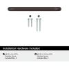 Amerock | Cabinet Pull | Brushed Chrome | 4 inch (102 mm) Center to Center | Everyday Heritage | 1 Pack | Drawer Pull | Drawer Handle | Cabinet Hardware(Oil Rubbed Bronze)