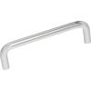 Amerock | Cabinet Pull | Brushed Chrome | 4 inch (102 mm) Center to Center | Everyday Heritage | 1 Pack | Drawer Pull | Drawer Handle | Cabinet Hardware(Polished Chrome)