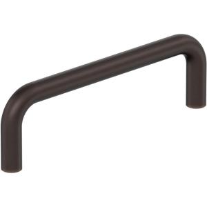 Amerock | Cabinet Pull | Brushed Chrome | 4 inch (102 mm) Center to Center | Everyday Heritage | 1 Pack | Drawer Pull | Drawer Handle | Cabinet Hardware(Oil Rubbed Bronze)