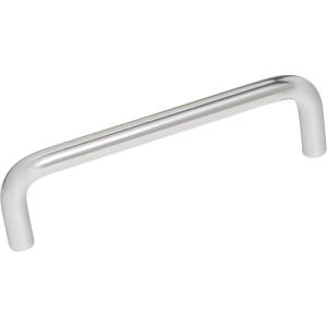 Amerock | Cabinet Pull | Brushed Chrome | 4 inch (102 mm) Center to Center | Everyday Heritage | 1 Pack | Drawer Pull | Drawer Handle | Cabinet Hardware(Polished Chrome)