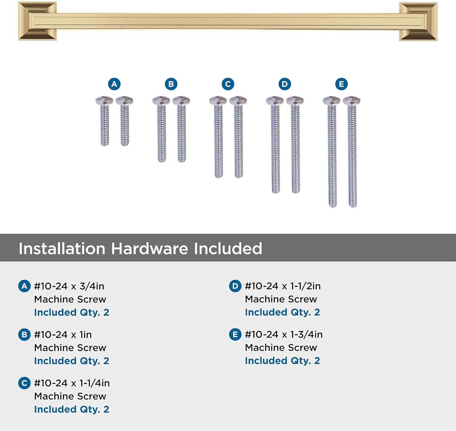 image:imageAmerock Appliance Pull Polished Nickel 12 inch 305 mm Center to Center Mulholland 1 Pack Drawer Pull Drawer Handle Cabinet HardwareChampagne Bronze