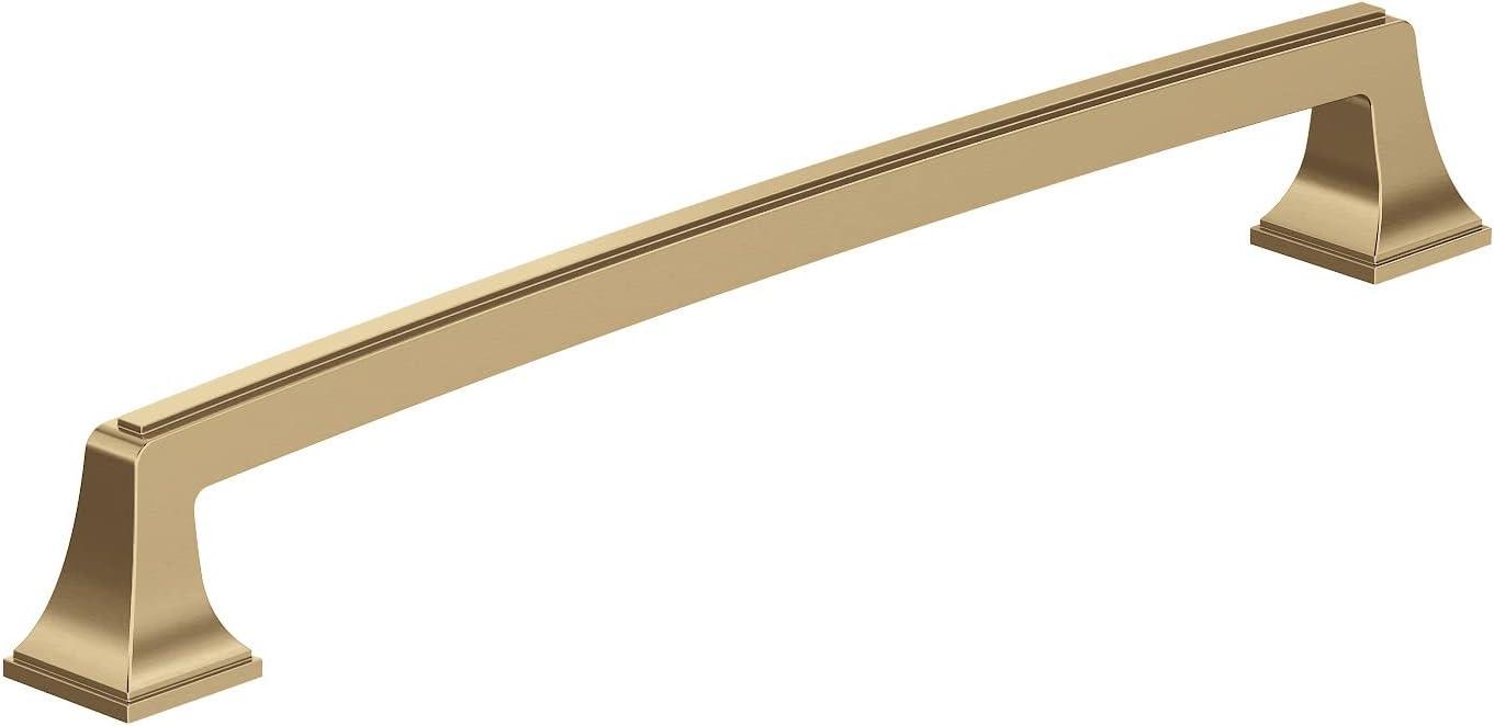 image:imageAmerock Appliance Pull Polished Nickel 12 inch 305 mm Center to Center Mulholland 1 Pack Drawer Pull Drawer Handle Cabinet HardwareChampagne Bronze