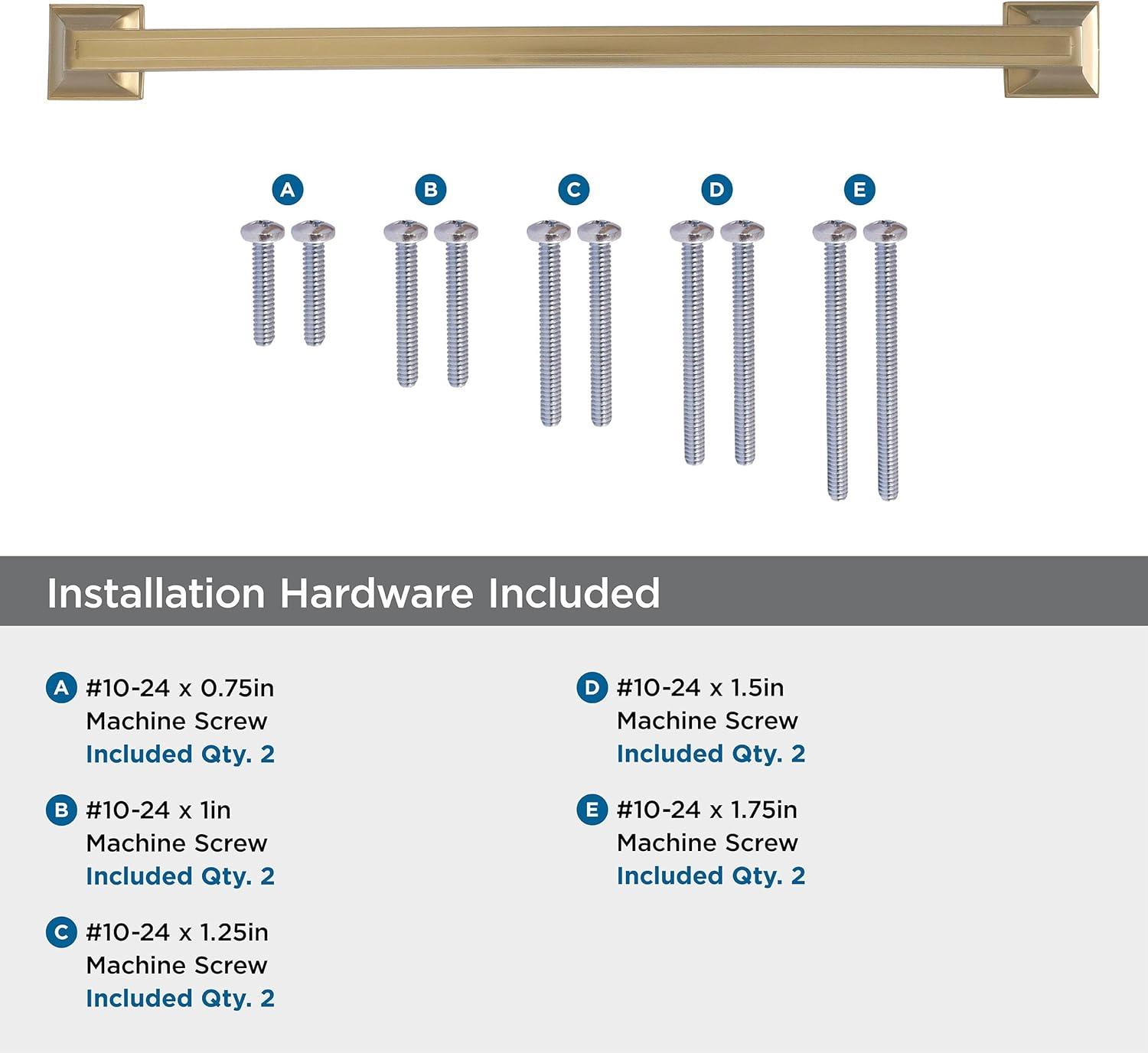 image:imageAmerock Appliance Pull Polished Nickel 12 inch 305 mm Center to Center Mulholland 1 Pack Drawer Pull Drawer Handle Cabinet HardwareGolden Champagne