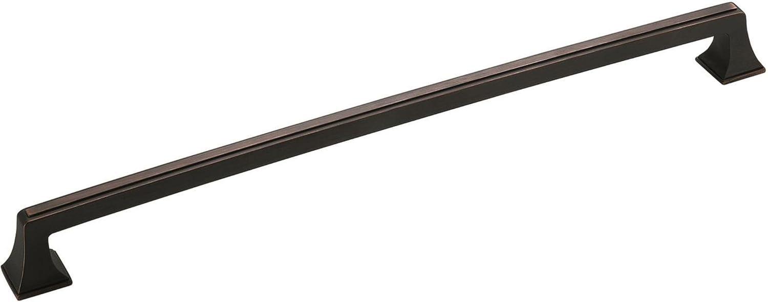 image:imageAmerock Appliance Pull Polished Nickel 12 inch 305 mm Center to Center Mulholland 1 Pack Drawer Pull Drawer Handle Cabinet HardwareOil Rubbed Bronze
