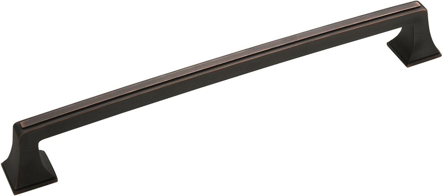 image:imageAmerock Appliance Pull Polished Nickel 12 inch 305 mm Center to Center Mulholland 1 Pack Drawer Pull Drawer Handle Cabinet HardwareOil Rubbed Bronze