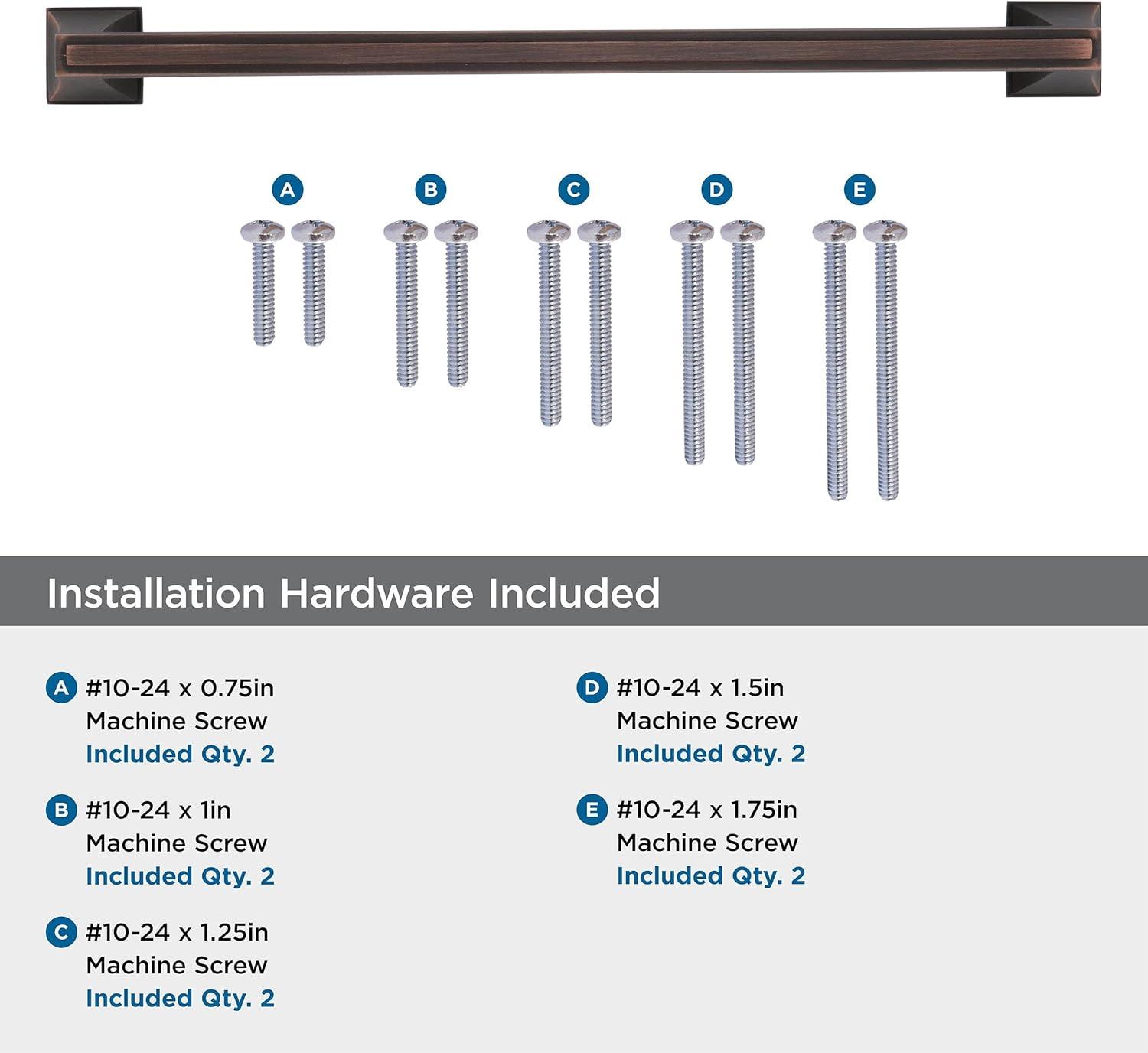 image:imageAmerock Appliance Pull Polished Nickel 12 inch 305 mm Center to Center Mulholland 1 Pack Drawer Pull Drawer Handle Cabinet HardwareOil Rubbed Bronze
