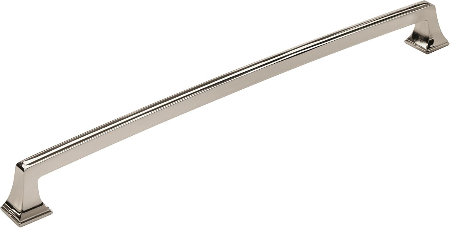 image:imageAmerock Appliance Pull Polished Nickel 12 inch 305 mm Center to Center Mulholland 1 Pack Drawer Pull Drawer Handle Cabinet HardwarePolished Nickel