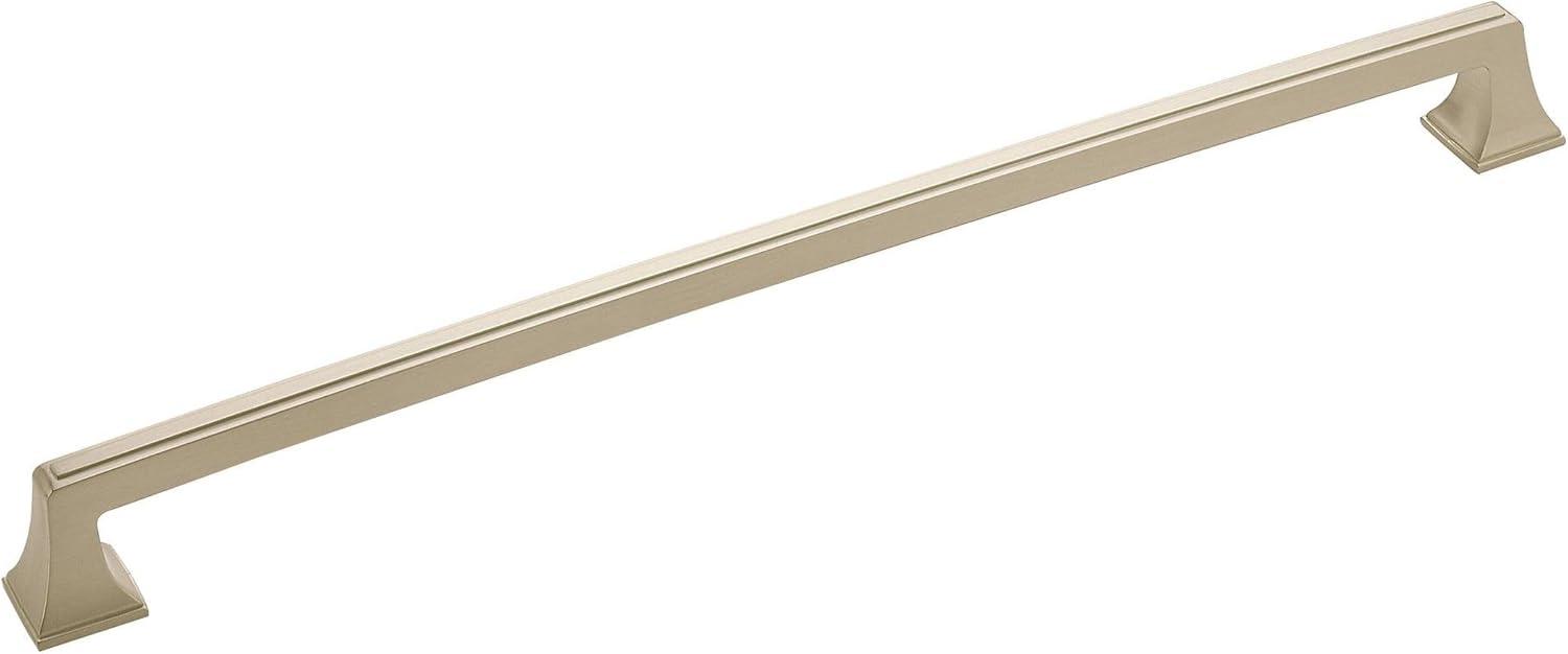 image:imageAmerock Appliance Pull Polished Nickel 12 inch 305 mm Center to Center Mulholland 1 Pack Drawer Pull Drawer Handle Cabinet HardwareSatin Nickel