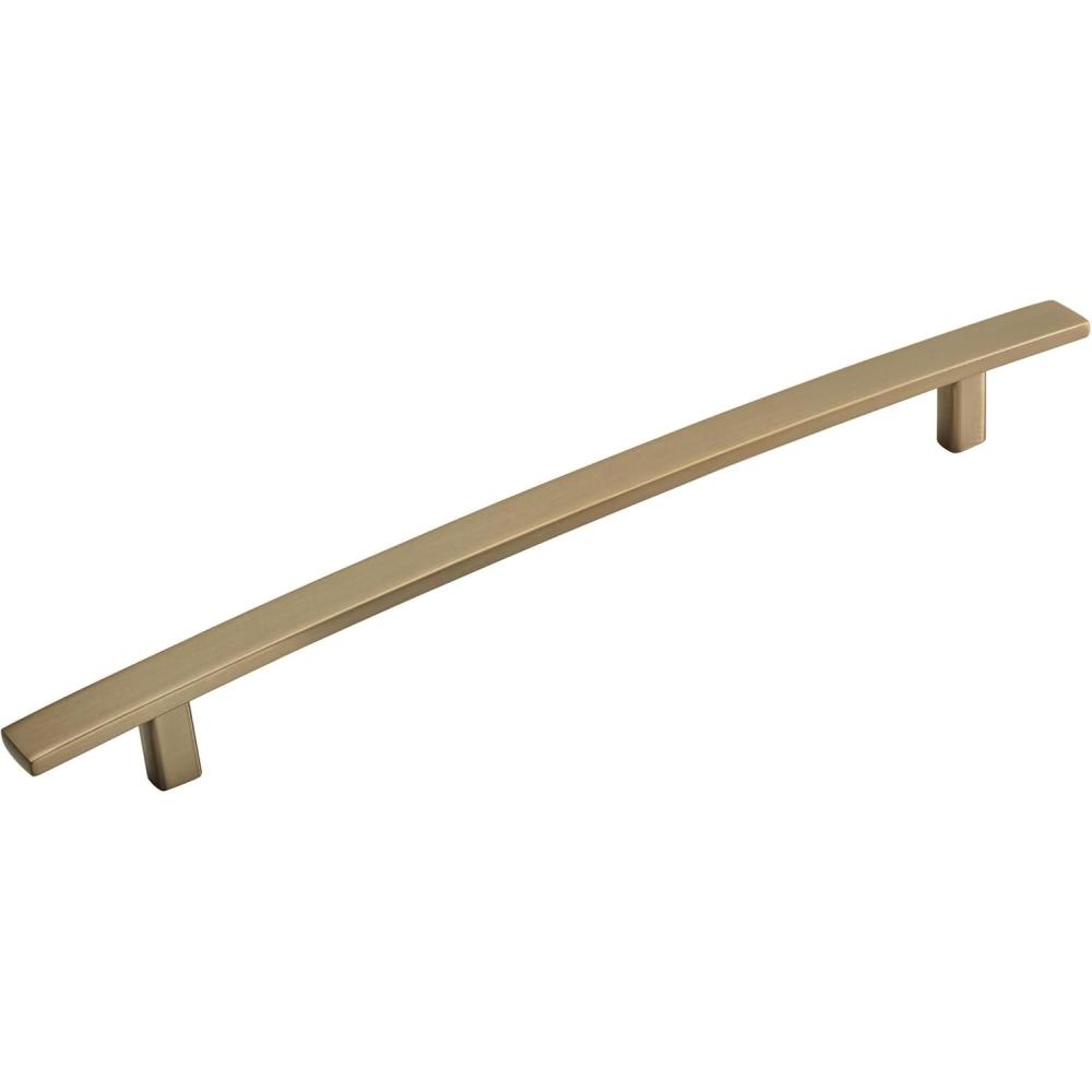 image:imageAmerock  Appliance Pull  Polished Nickel  12 inch 305 mm Center to Center  Cyprus  1 Pack  Drawer Pull  Drawer Handle  Cabinet HardwareGolden Champagne