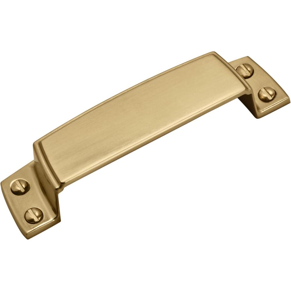 image:imageAmerock Cabinet Cup Pull Dark Oiled Bronze 312 inch 89 mm Center to Center Highland Ridge 1 Pack Drawer Pull Drawer Handle Cabinet HardwareChampagne Bronze