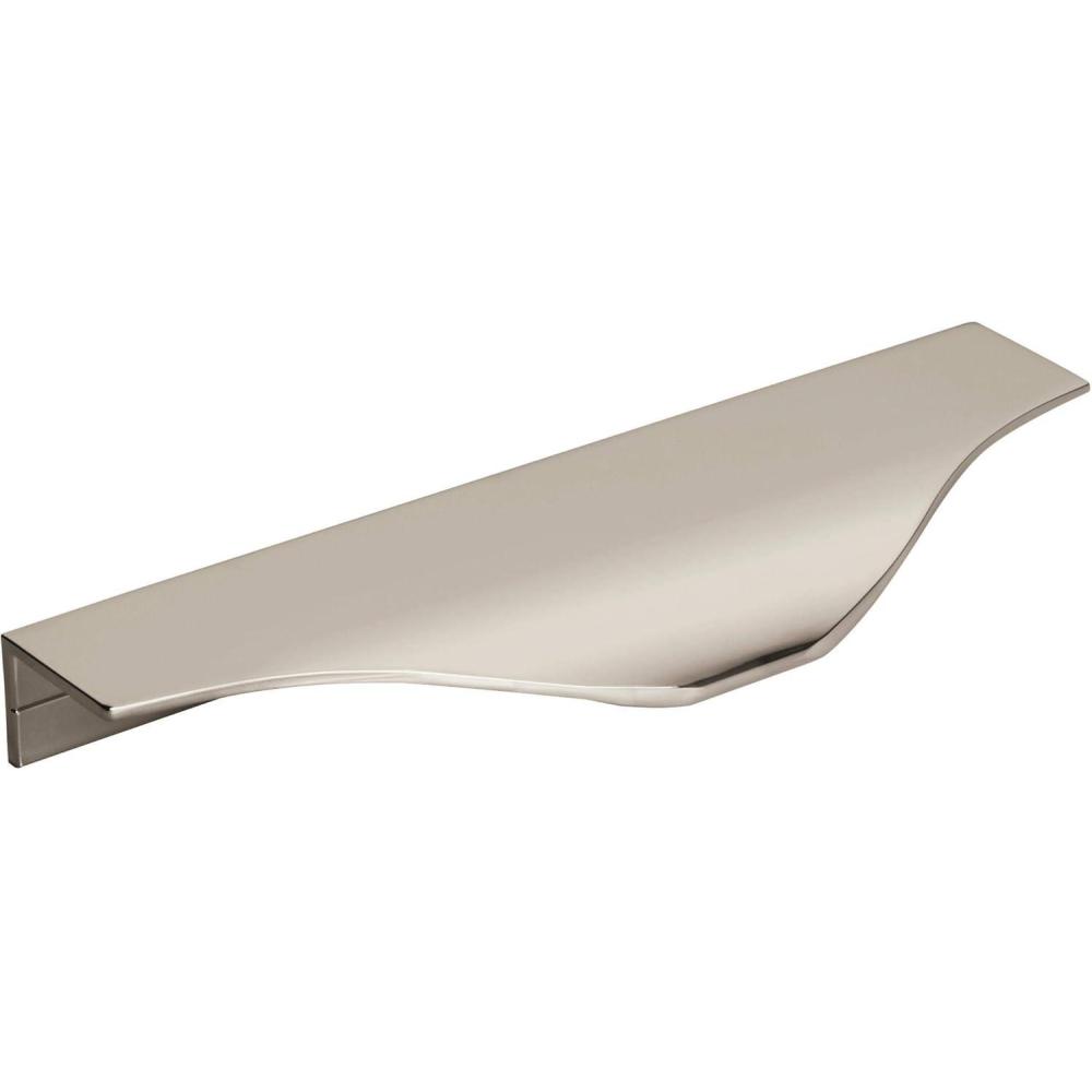 image:imageAmerock Cabinet Edge Pull Polished Chrome 4316 inch 106 mm Center to Center Aloft 1 Pack Drawer Pull Drawer Handle Cabinet HardwarePolished Nickel