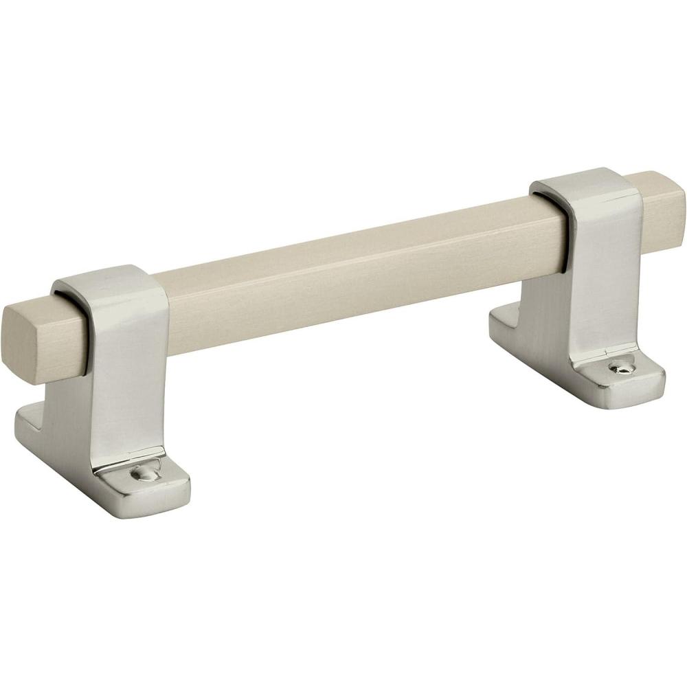 image:imageAmerock Cabinet Pull Black Brushed Nickel 334 inch 96 mm CentertoCenter Rockwell 1 Pack Drawer Pull Drawer Handle Cabinet HardwareSilver Champagne