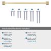 Amerock | Appliance Pull | Polished Nickel | 12 inch (305 mm) Center to Center | Mulholland | 1 Pack | Drawer Pull | Drawer Handle | Cabinet Hardware(Champagne Bronze)