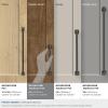 Amerock | Appliance Pull | Polished Nickel | 12 inch (305 mm) Center to Center | Mulholland | 1 Pack | Drawer Pull | Drawer Handle | Cabinet Hardware(Oil Rubbed Bronze)