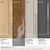 Amerock | Appliance Pull | Satin Nickel | 8 inch (203 mm) Center to Center | Blackrock | 1 Pack | Drawer Pull | Drawer Handle | Cabinet Hardware