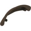 Amerock | Cabinet Cup Pull | Antique Rust | 2-1/2 inch (64 mm) Center to Center | Cup Pulls | 1 Pack | Drawer Pull | Drawer Handle | Cabinet Hardware(Antique Rust)