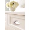 Amerock | Cabinet Cup Pull | Polished Chrome | 3 inch (76 mm) Center to Center | Ravino | 10 Pack | Drawer Pull | Drawer Handle | Cabinet Hardware
