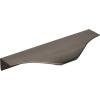 Amerock | Cabinet Edge Pull | Polished Chrome | 4-3/16 inch (106 mm) Center to Center | Aloft | 1 Pack | Drawer Pull | Drawer Handle | Cabinet Hardware(Black Chrome)