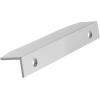 Amerock | Cabinet Edge Pull | Polished Chrome | 4-3/16 inch (106 mm) Center to Center | Aloft | 1 Pack | Drawer Pull | Drawer Handle | Cabinet Hardware(Polished Chrome)