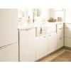 Amerock | Cabinet Edge Pull | Polished Chrome | 4-3/16 inch (106 mm) Center to Center | Aloft | 1 Pack | Drawer Pull | Drawer Handle | Cabinet Hardware(Polished Chrome)