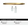 Amerock | Cabinet Pull | Polished Brass | 3 inch (76 mm) Center to Center | Everyday Heritage | Drawer Pull | Drawer Handle | Cabinet Hardware (Pack of 1)(Champagne Bronze)