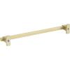 Amerock | Cabinet Pull | Silver Champagne | 3-3/4 inch (96 mm) Center-to-Center | Rockwell | 1 Pack | Drawer Pull | Drawer Handle | Cabinet Hardware(Matte Gold)