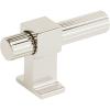 Amerock | Cabinet Knob | Polished Chrome | 2-3/8 inch (60 mm) Length | Carrigan | 1 Pack | Drawer Knob | Cabinet Hardware(Polished Nickel)