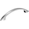 Amerock | Cabinet Pull | Polished Brass | 3 inch (76 mm) Center to Center | Everyday Heritage | Drawer Pull | Drawer Handle | Cabinet Hardware (Pack of 1)(Polished Chrome)