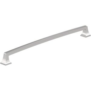 Amerock | Appliance Pull | Polished Nickel | 12 inch (305 mm) Center to Center | Mulholland | 1 Pack | Drawer Pull | Drawer Handle | Cabinet Hardware(Polished Chrome)