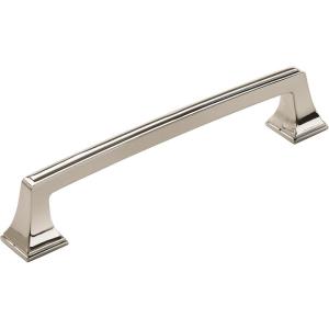 Amerock | Appliance Pull | Polished Nickel | 12 inch (305 mm) Center to Center | Mulholland | 1 Pack | Drawer Pull | Drawer Handle | Cabinet Hardware(Polished Nickel)