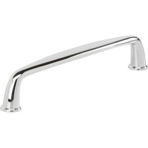 Amerock BP5380426 | Polished Chrome Appliance Pull | 8 inch (203mm) Center-to-Center Cabinet Handle | Kane | Furniture Hardware