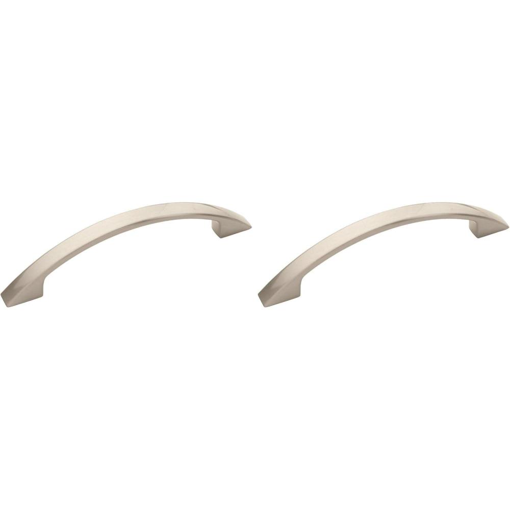 image:imageAmerock  Cabinet Pull  Satin Nickel  334 inch 96 mm Center to Center  Everyday Heritage  1 Pack  Drawer Pull  Drawer Handle  Cabinet Hardware1 Count Pack of 2