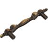 Amerock | Cabinet Pull | Antique Brass | 3 inch (76 mm) Center to Center | Everyday Heritage | 1 Pack | Drawer Pull | Drawer Handle | Cabinet Hardware(1 Count (Pack of 1))