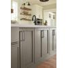 Amerock | Cabinet Pull | Antique Iron | 7-9/16 inch (192 mm) Center-to-Center | Rockwell | 1 Pack | Drawer Pull | Drawer Handle | Cabinet Hardware