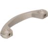 Amerock | Cabinet Pull | Oil Rubbed Bronze | 3 inch (76 mm) Center to Center | Everyday Heritage | 1 Pack | Drawer Pull | Drawer Handle | Cabinet Hardware(Satin Nickel)