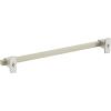 Amerock | Cabinet Pull | Silver Champagne | 10-1/16 inch (256 mm) Center-to-Center | Rockwell | 1 Pack | Drawer Pull | Drawer Handle | Cabinet Hardware