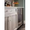 Amerock | Cabinet Pull | Silver Champagne | 10-1/16 inch (256 mm) Center-to-Center | Rockwell | 1 Pack | Drawer Pull | Drawer Handle | Cabinet Hardware