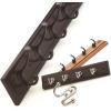 Amerock | Double Prong Robe Hook | Wall Mount | Oil Rubbed Bronze | 1 Pack | Robe Hook | Towel Hook | Entryway Hook | Bathroom Hook(Silver)