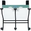 Amerock | Over-The-Door Hook Rack | 3 Double Prong Hooks | Oil Rubbed Bronze | 9-3/4 inch (248 mm) Length(Oil Rubbed Bronze)