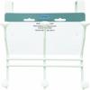 Amerock | Over-The-Door Hook Rack | 3 Double Prong Hooks | Oil Rubbed Bronze | 9-3/4 inch (248 mm) Length(White)