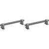 Amerock | Cabinet Pull | Antique Iron | 6-5/16 inch (160 mm) Center-to-Center | Rockwell | 1 Pack | Drawer Pull | Drawer Handle | Cabinet Hardware(1 Count (Pack of 2))