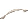 Amerock | Cabinet Pull | Satin Nickel | 3-3/4 inch (96 mm) Center to Center | Everyday Heritage | 1 Pack | Drawer Pull | Drawer Handle | Cabinet Hardware(3-3/4 inch (96mm) Center-to-Center)