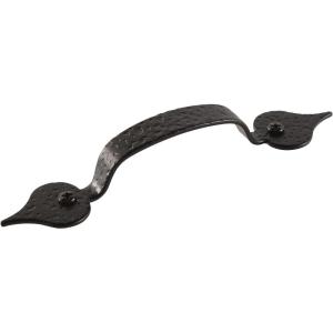 Amerock | Cabinet Pull | Colonial Black | 3-3/8 inch (86 mm) Center to Center | Everyday Heritage | 1 Pack | Drawer Pull | Drawer Handle | Cabinet Hardware(Colonial Black)