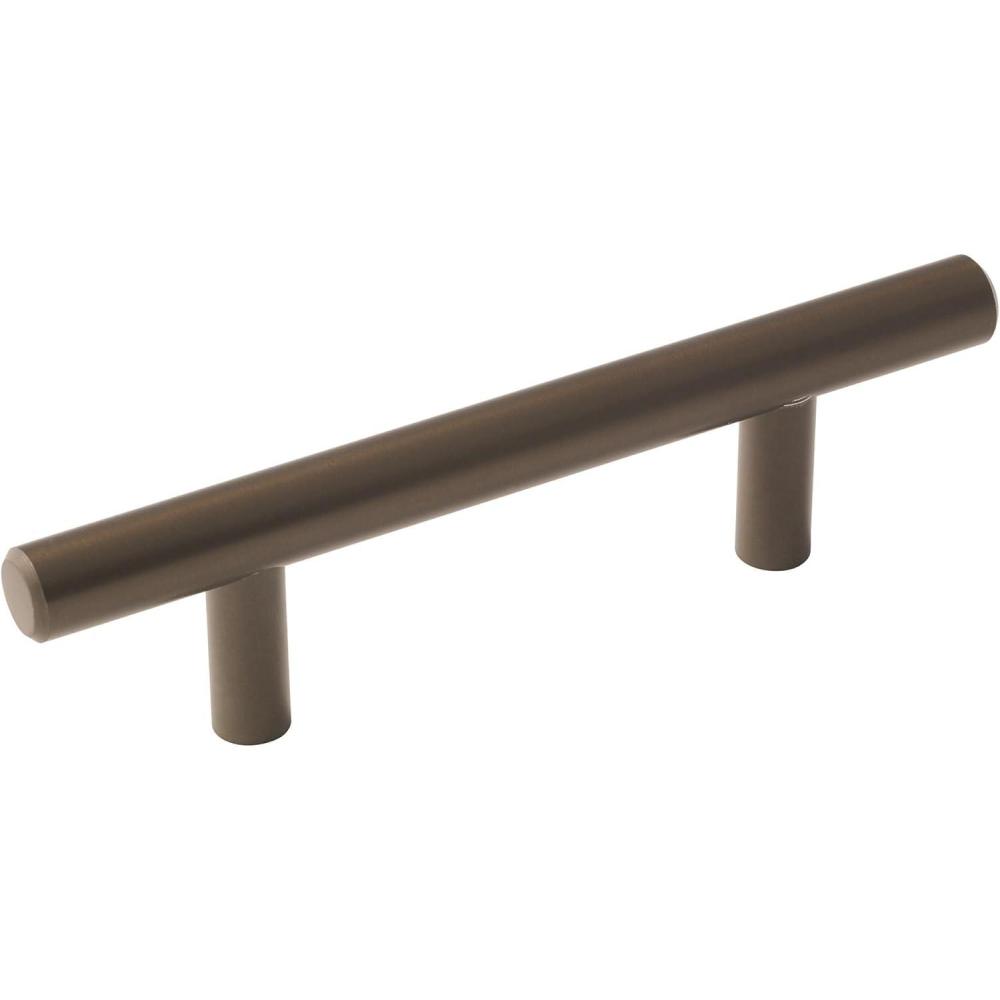 image:imageAmerock Cabinet Pull Caramel Bronze 3 inch 76 mm Center to Center Bar Pulls 1 Pack Drawer Pull Drawer Handle Cabinet Hardware