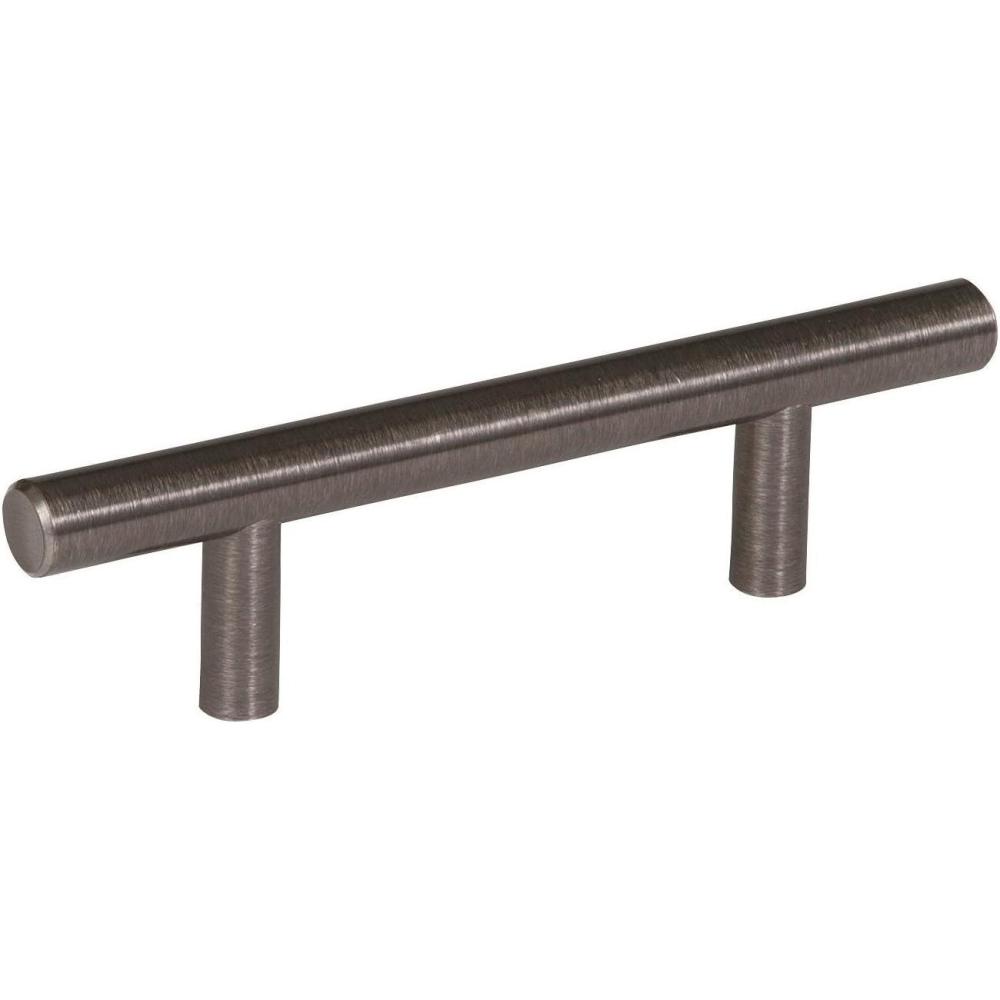 image:imageAmerock Cabinet Pull Gunmetal 3 inch 76 mm Center to Center Bar Pulls 1 Pack Drawer Pull Drawer Handle Cabinet Hardware
